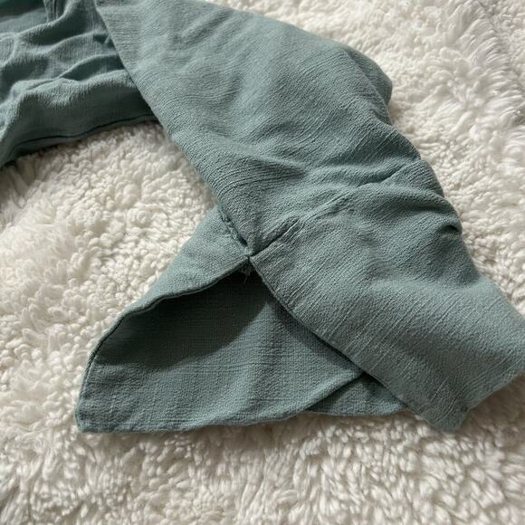 Free People Women’s Light Blue Cold‎ Shoulder Tunic Dress Size Small Boho - Picture 8 of 8